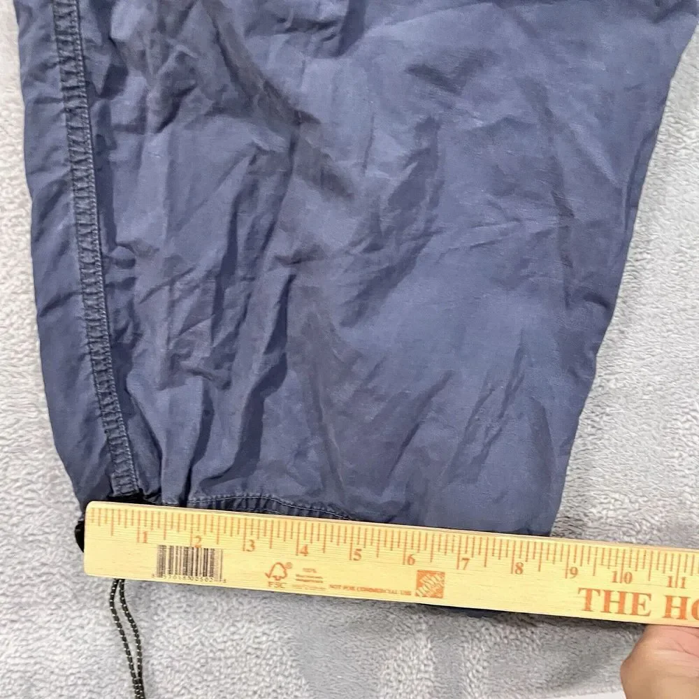 VTG Old Navy Pants Mens M Trek‎ Cargo Blue Cybergrunge Baggy Skater